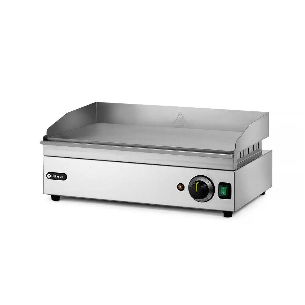 Плита, Гриль, 220 В, 2400 Вт, 527x404x(H)233 мм, Hendi