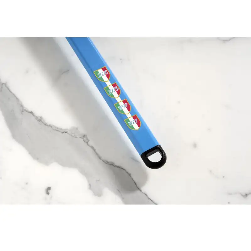 Прямоугольная перфорированная лопата для пиццы из анодированного алюминия, серия Napoli