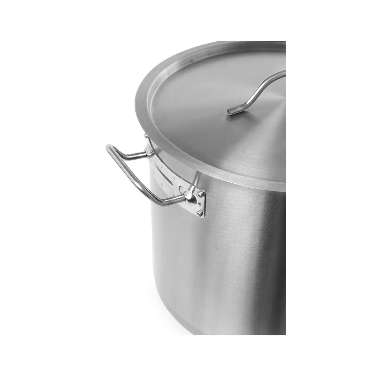 Кастрюля из нержавеющей стали с крышкой 17 л, 280×280 мм