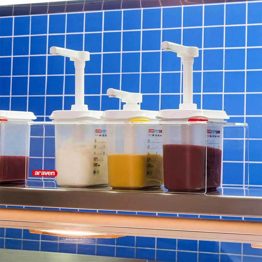 Дозатор для соуса с помпой GN 1/4 - Stalgast