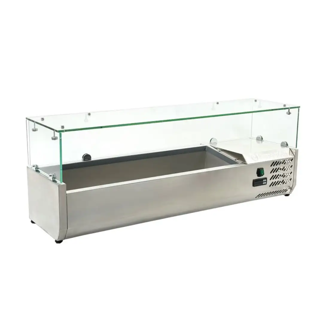 Холодильная витрина для топпингов HURAKAN HKN-VRX1200/330