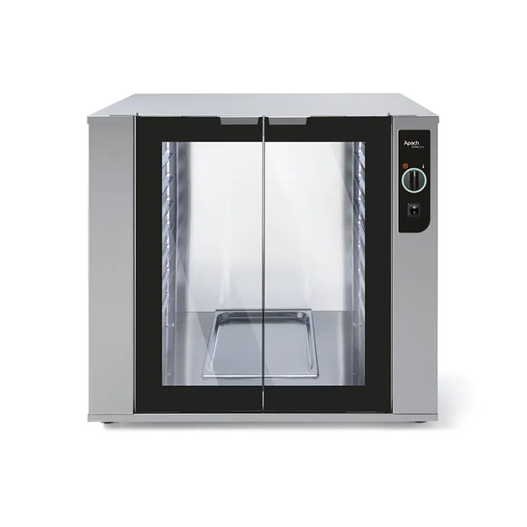 Шкаф расстоечный электрический профессиональный GN 1/1 / 600×400, нержавеющая сталь, стеклянные двери