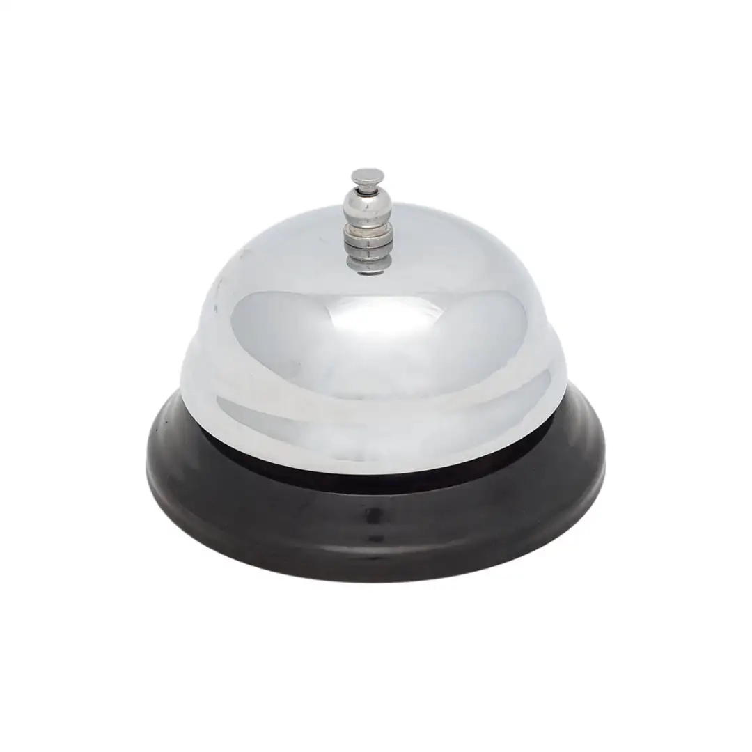 Звонок для приемной, хромированный