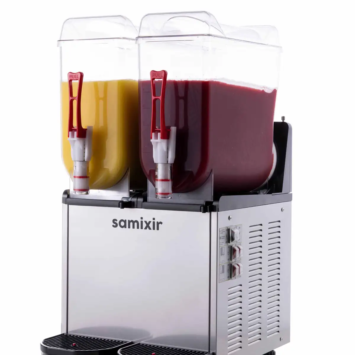 Диспенсер для Холодных Напитков 2x12 l Желтый SLUSH Twin Allure