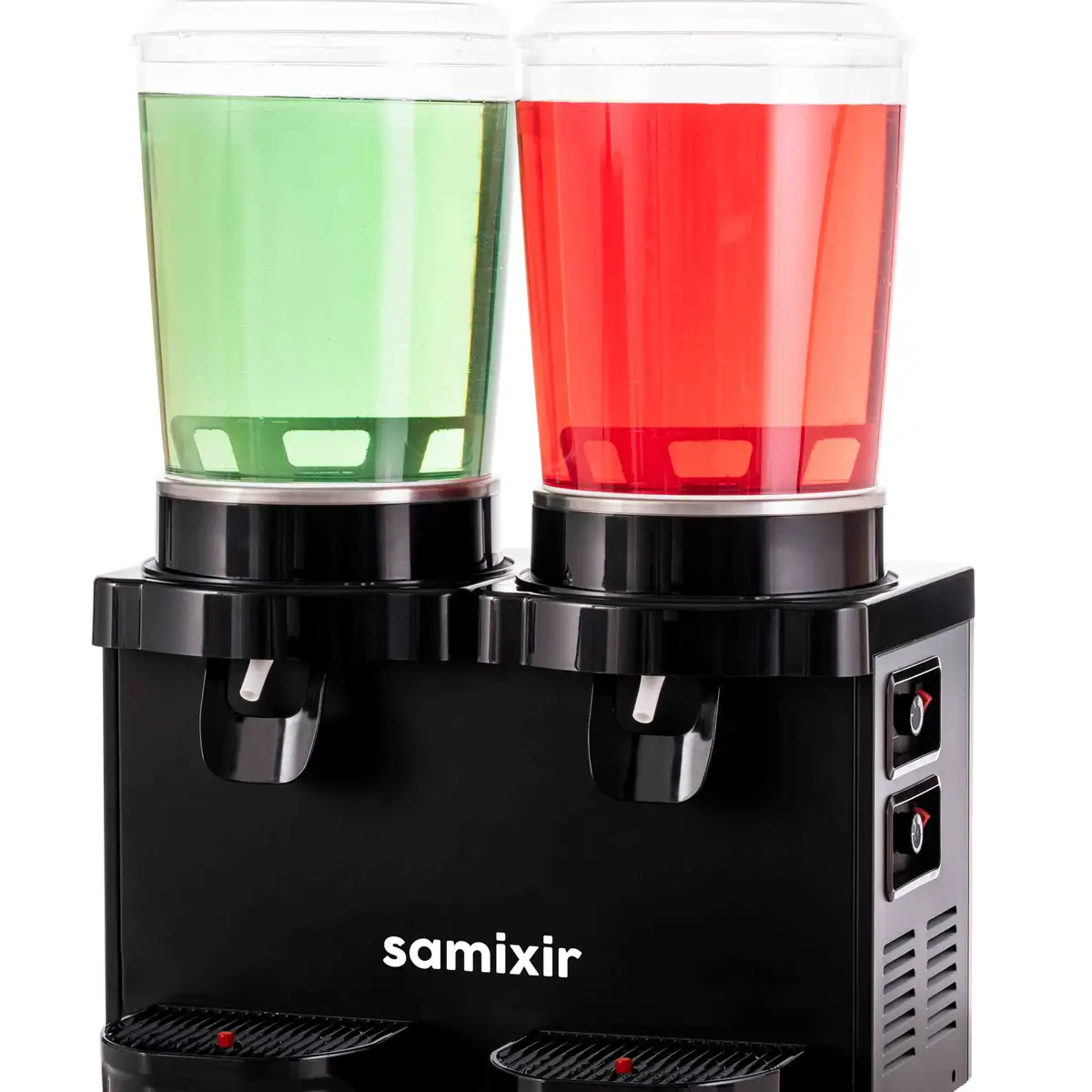 Диспенсер для Холодных Напитков 2x10 l Черный Panoramic Twin 