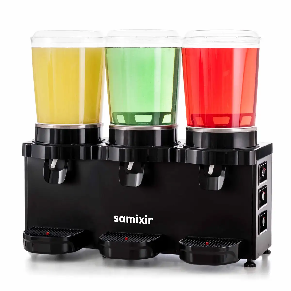 Диспенсер для Холодных Напитков 3x10 l  Желтый Panoramic Triple 