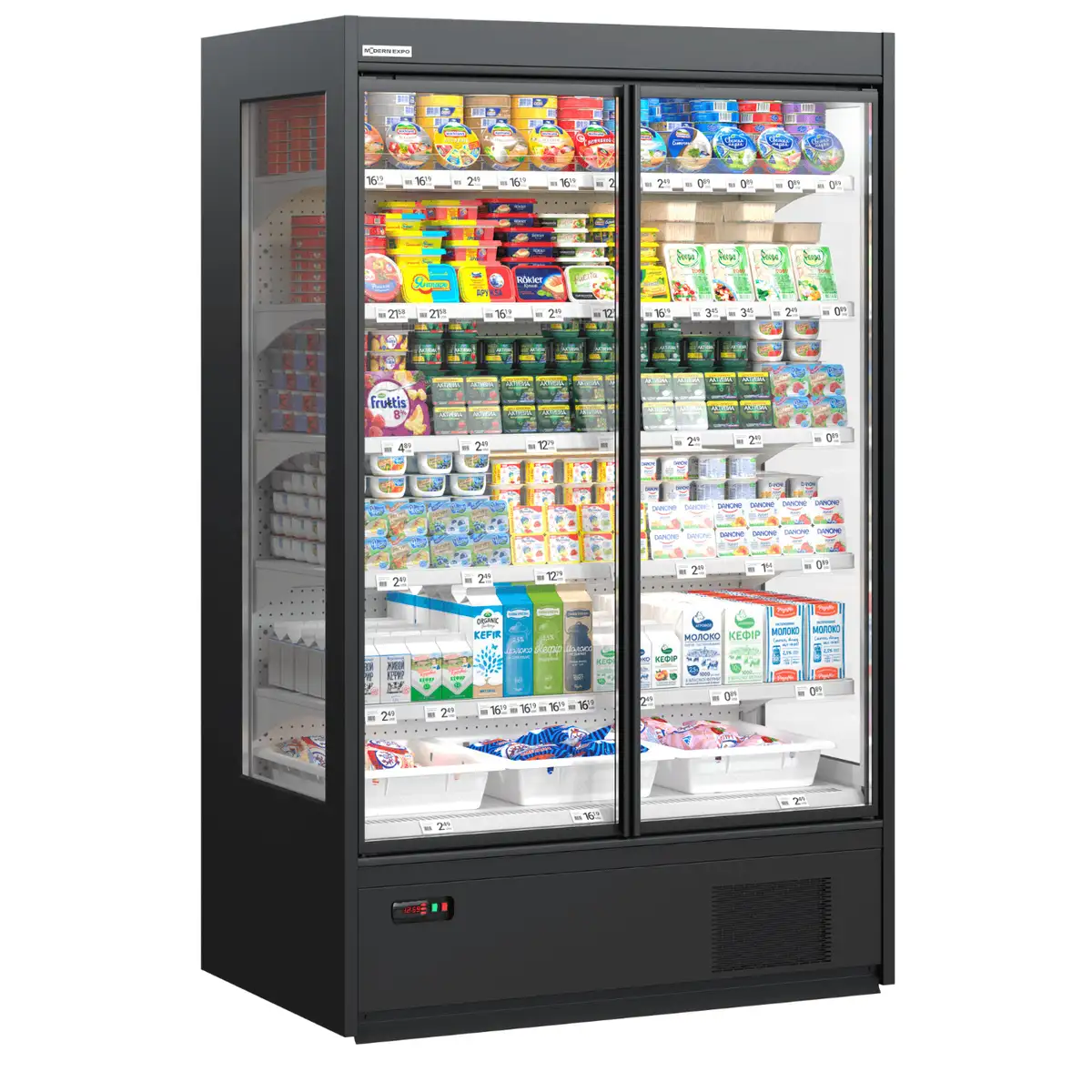 Настенные коммерческие холодильные витрины Cooles SlimDeck 