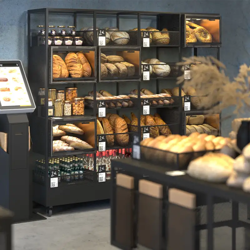 SYSTEM 2.0 / SHAFA / Универсальные стеллажи с высокой прозрачностью