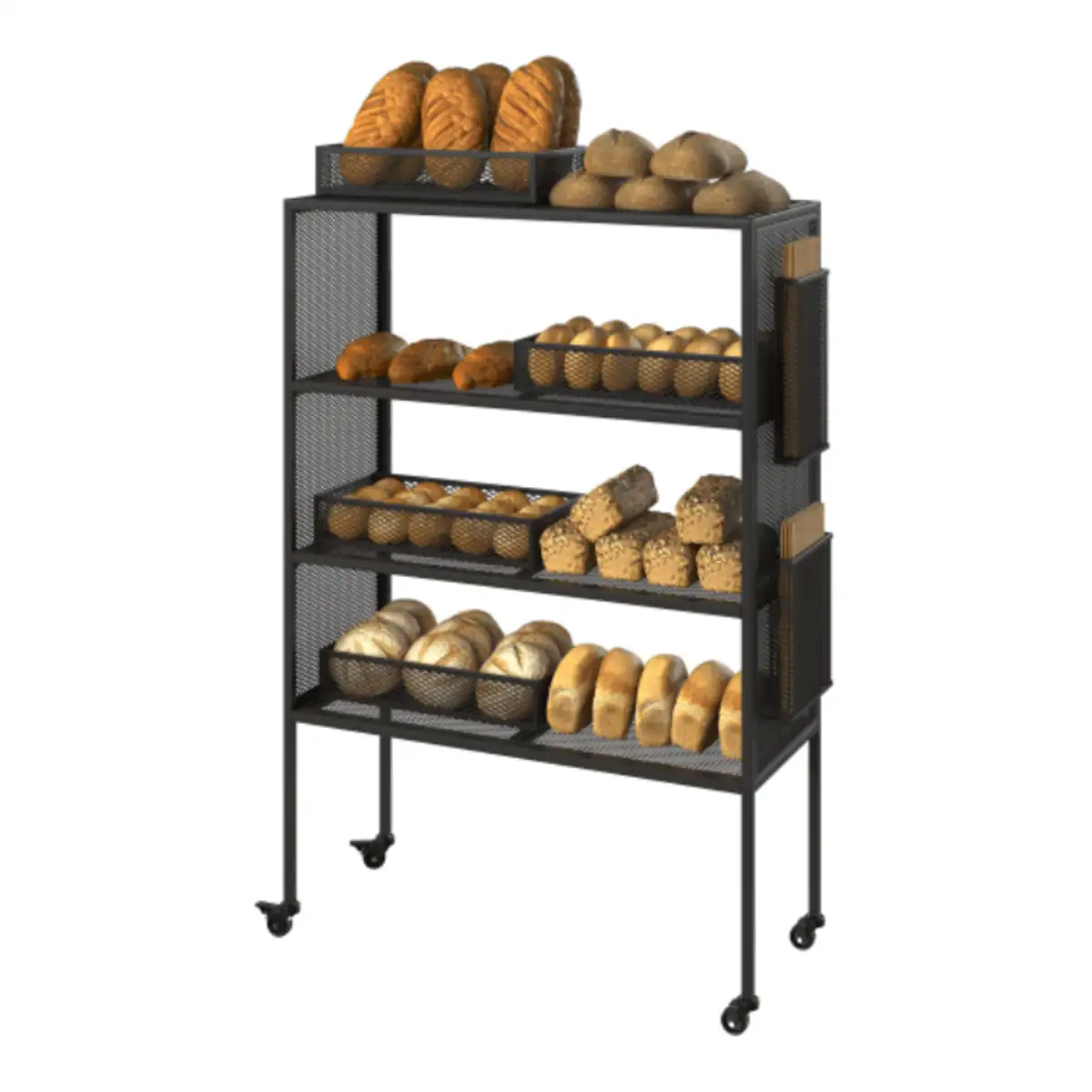 SYSTEM 2.0 / VOZYK / Мобильный модульный стеллаж для хлеба и выпечки