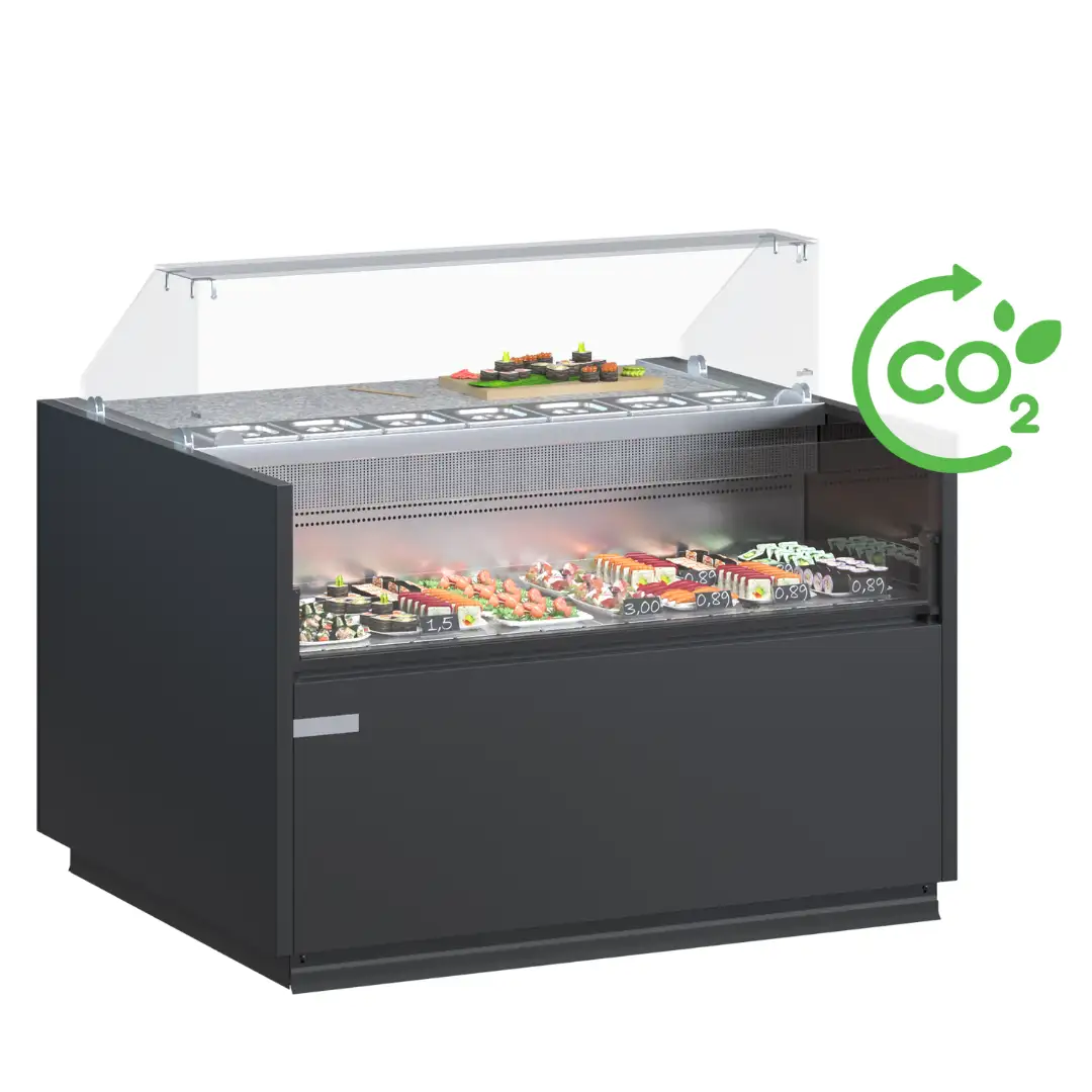 Витрина холодильная коммерческая  QuadroStream Combi