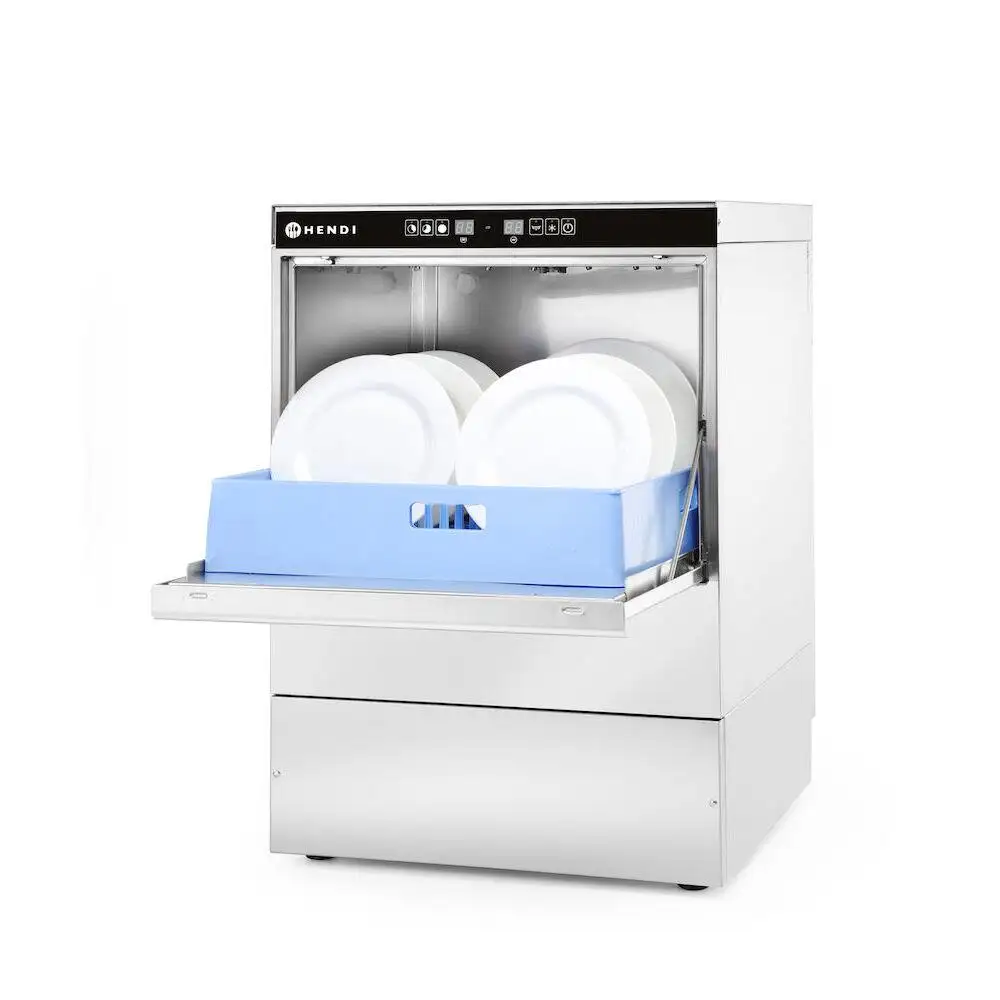 Посудомоечная машина 50x50 с электронным управлением, 400 В, HENDI