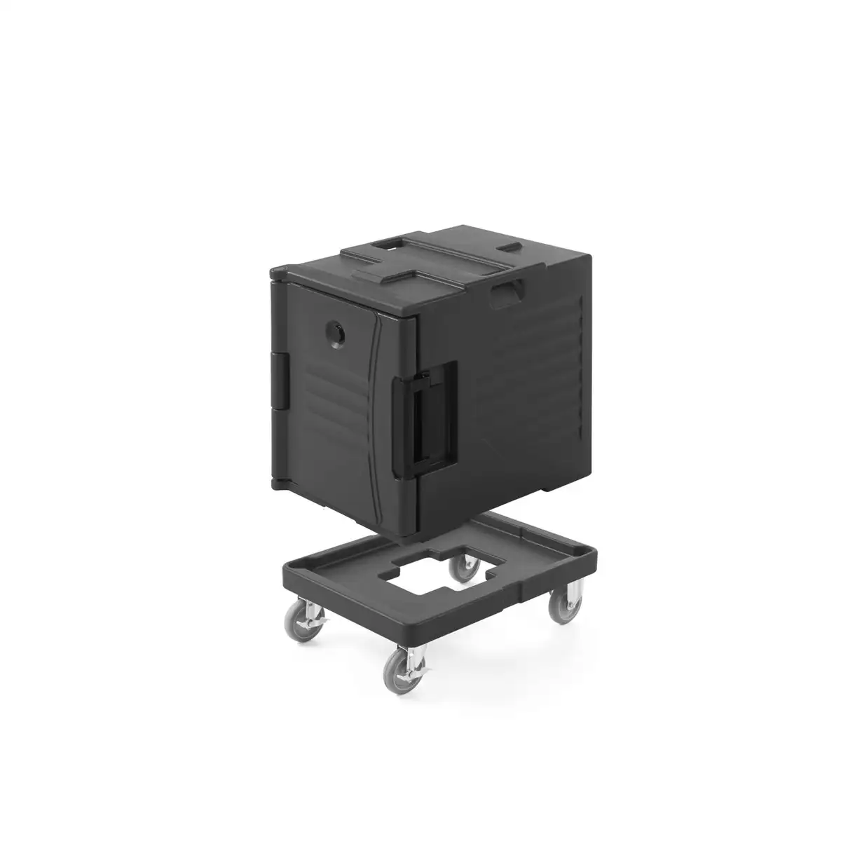 Платформенная тележка на колесах для транспортировки коробок, 71x53x(H)23 см, Hendi