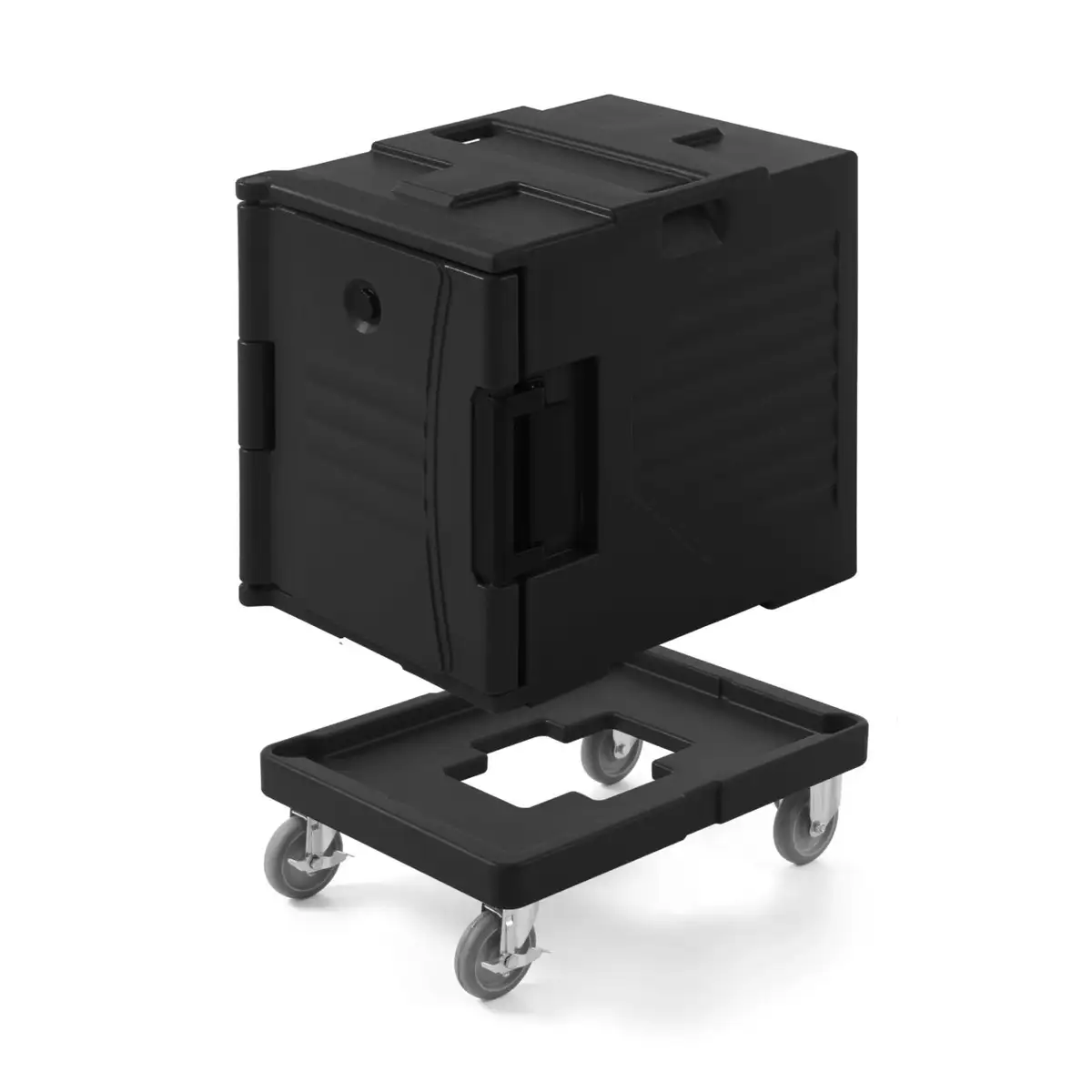 Платформенная тележка на колесах для транспортировки коробок, 71x53x(H)23 см, Hendi