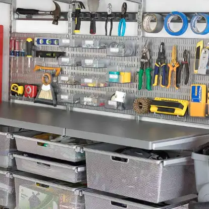 Решения для хранения инструментов в гараже