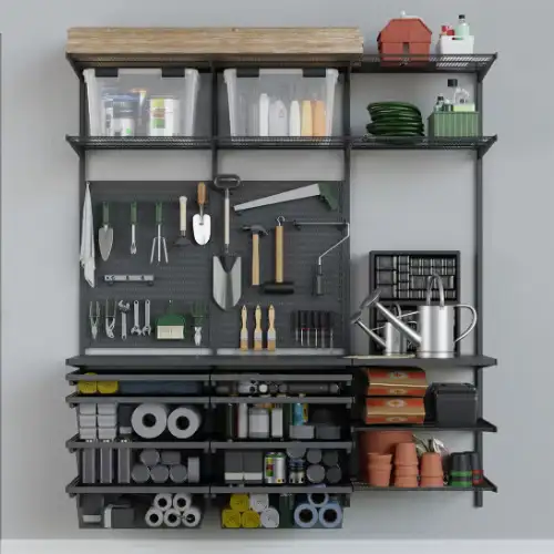 Решения для хранения инструментов в гараже