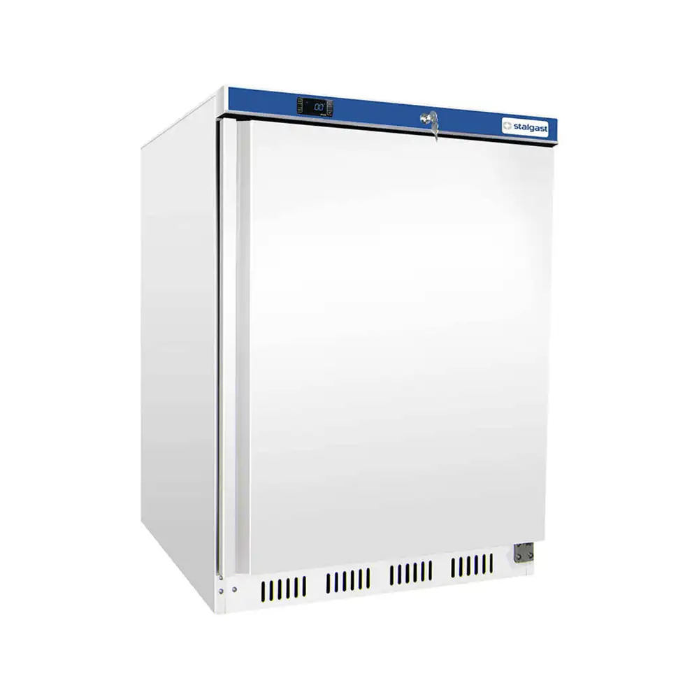 Лакированный холодильник, внутренняя отделка из АБС-пластика, объем 129 л, класс энергопотребления А