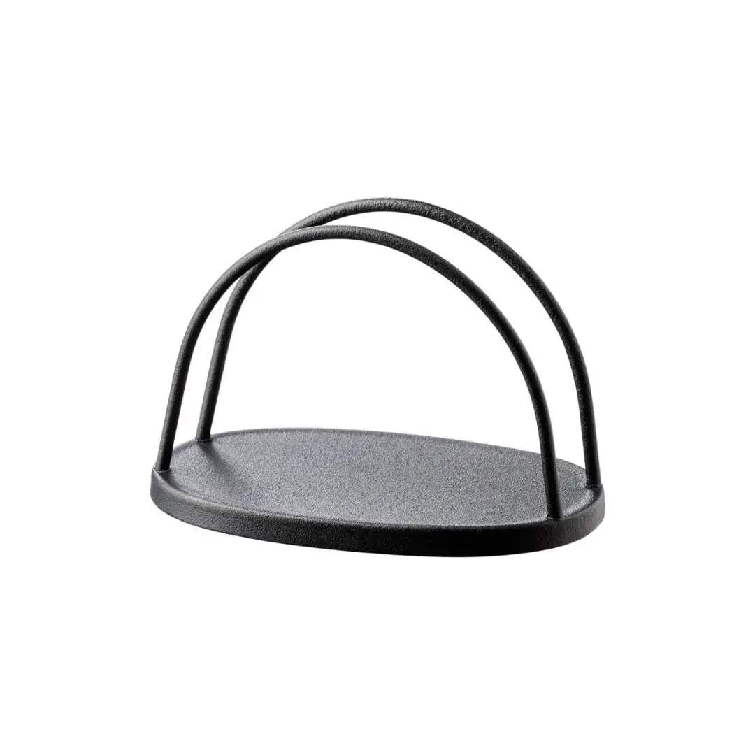 Салфетница из стальной проволоки, чёрная, 75 мм