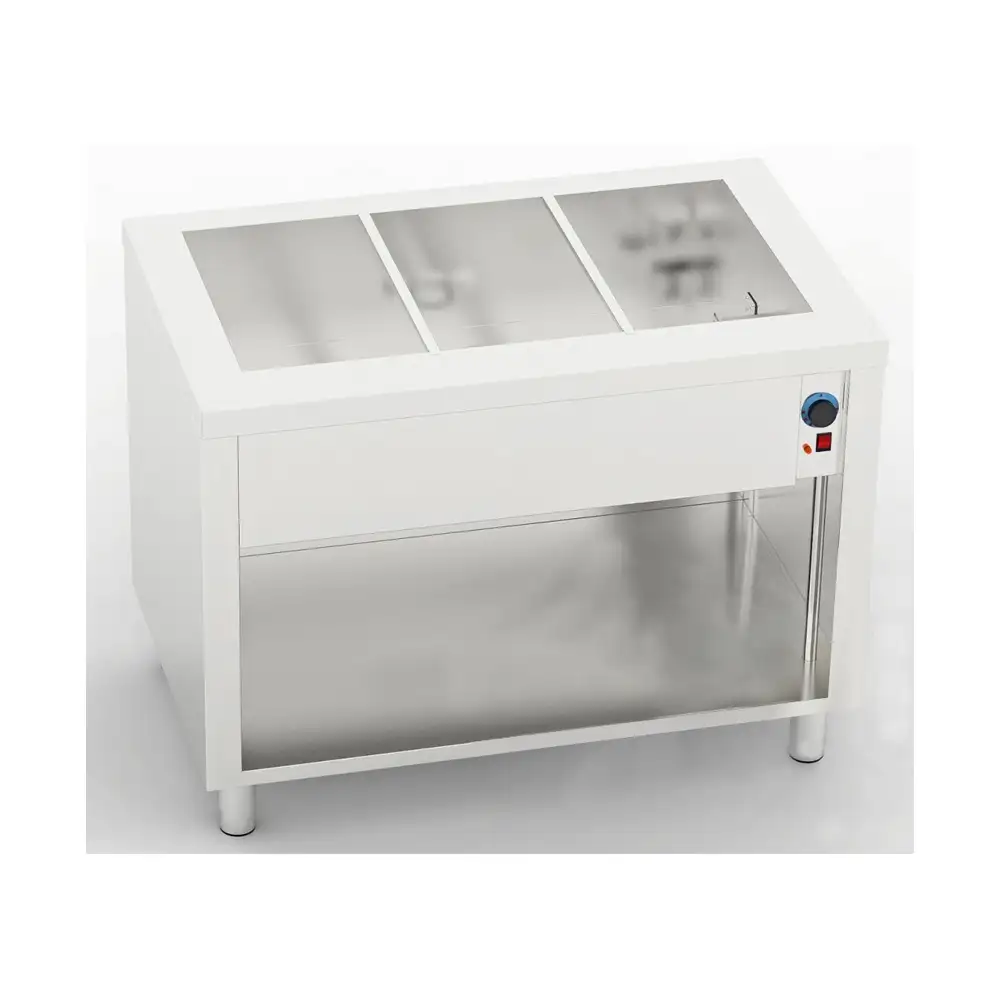 Мармит для первых блюд GN1/1, 1775x700x850 mm