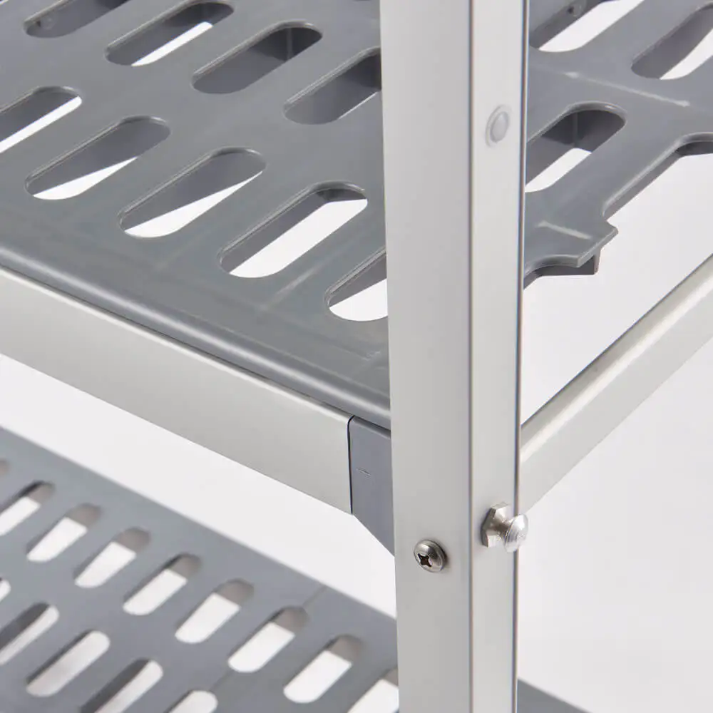 Полка складская алюминиевая, 900х560х1680 мм.