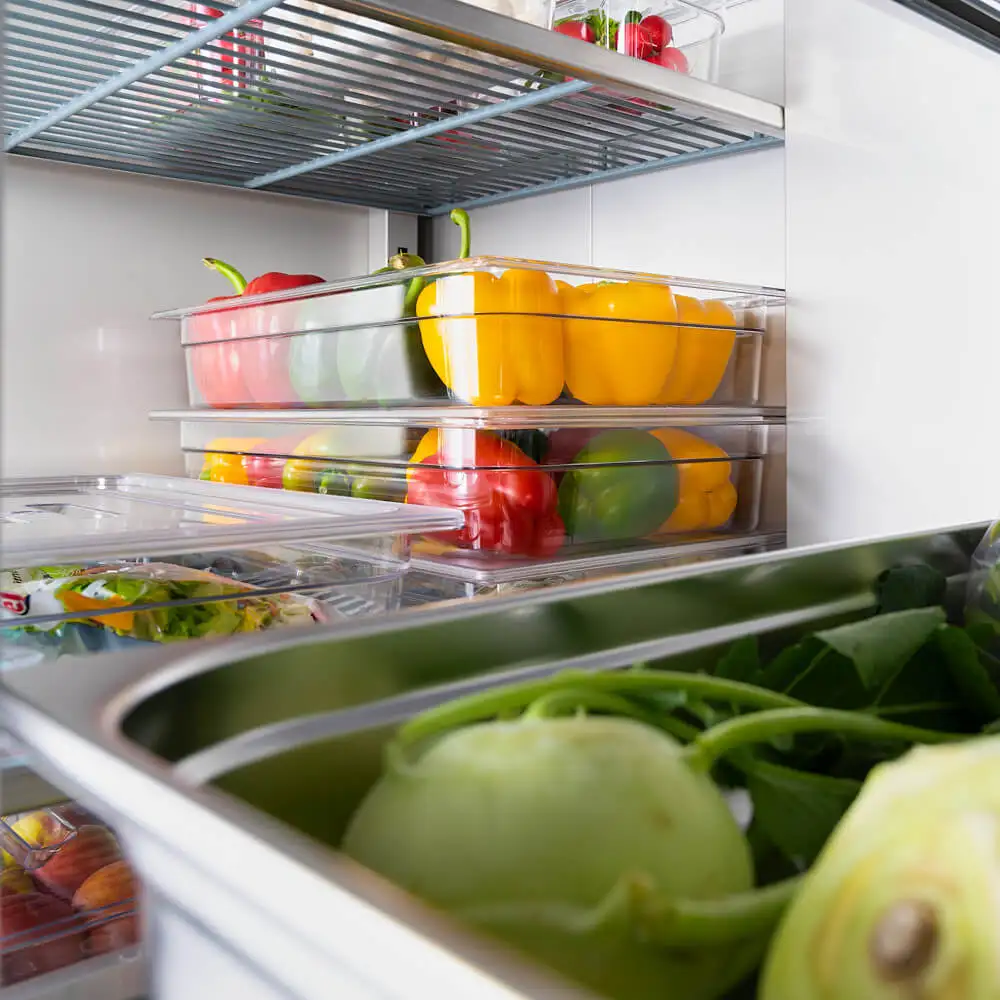 Шкаф холодильный нержавеющий на ножках, GN 2/1, V 600 л Stalgast