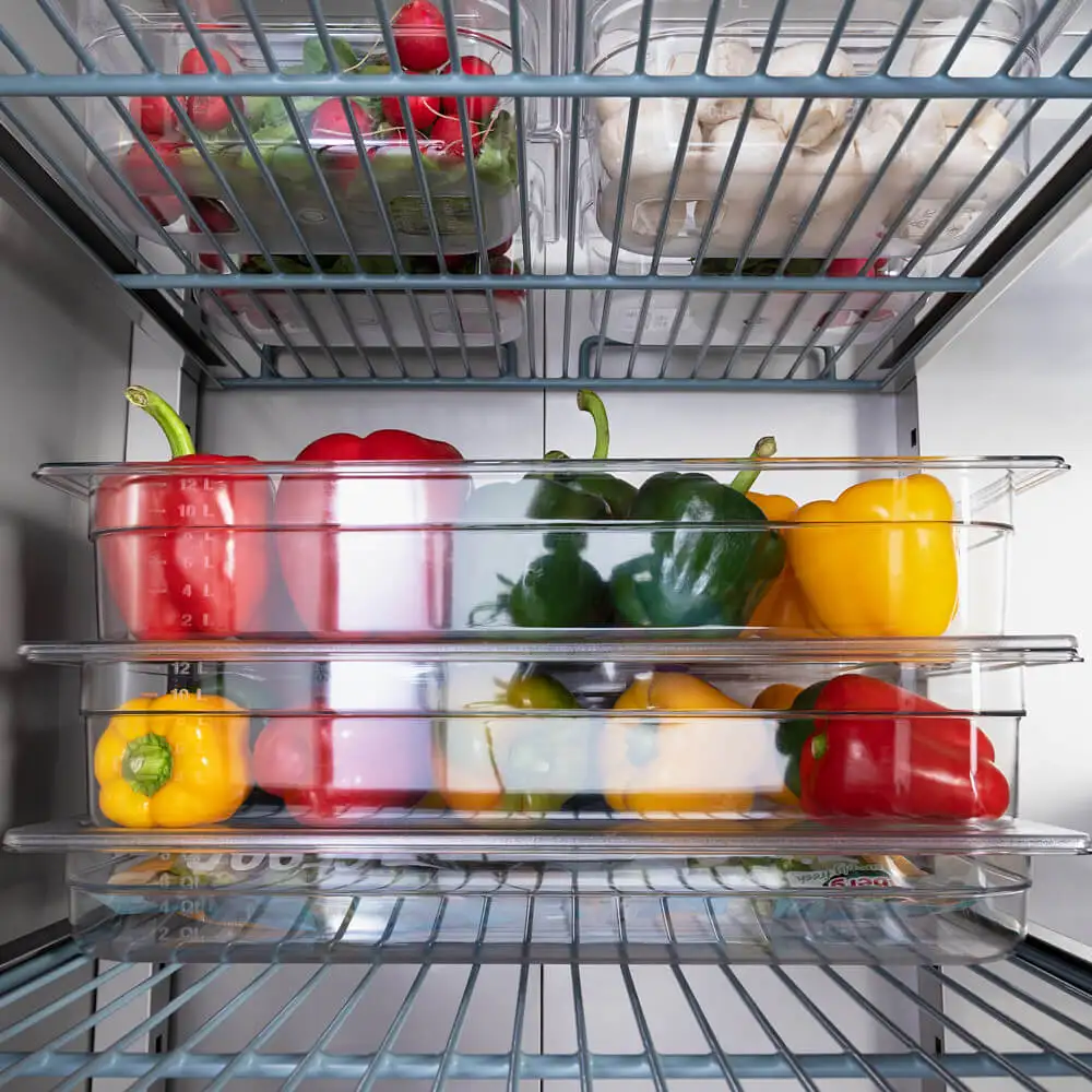 Шкаф холодильный нержавеющий на ножках, GN 2/1, V 600 л Stalgast