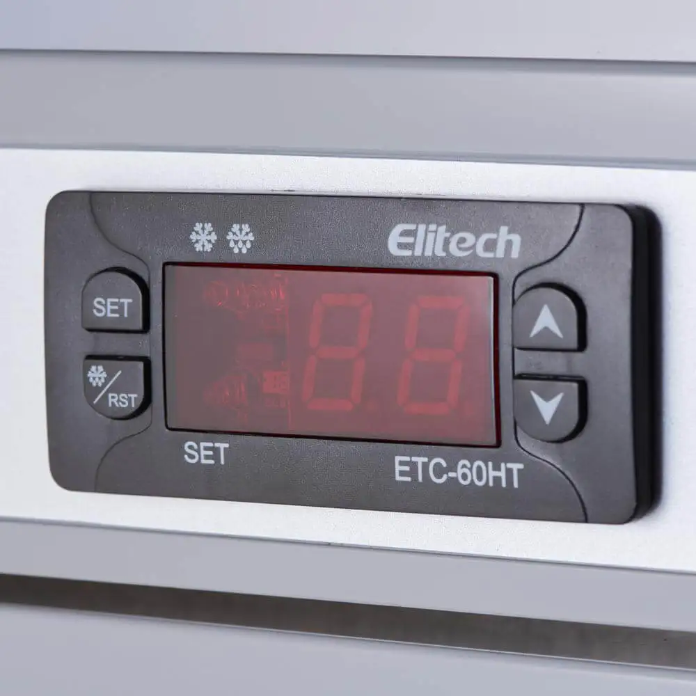 Морозильный шкаф из нержавеющей стали, внутренняя часть из АБС-пластика, V 129 л Stalgast