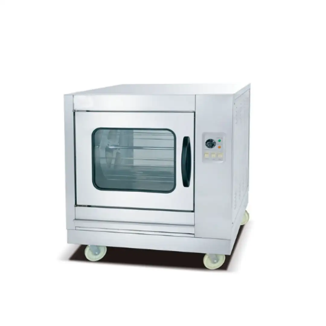 Электрический гриль для курицы, вместимость 24 курицы, 380В, 1000х900х1000мм