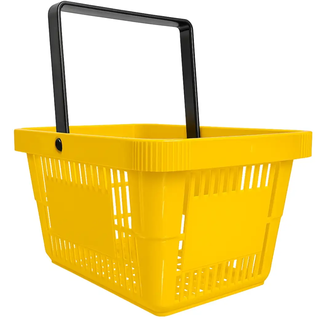 Сумка для покупок с пластиковой ручкой 21 Л Синяя