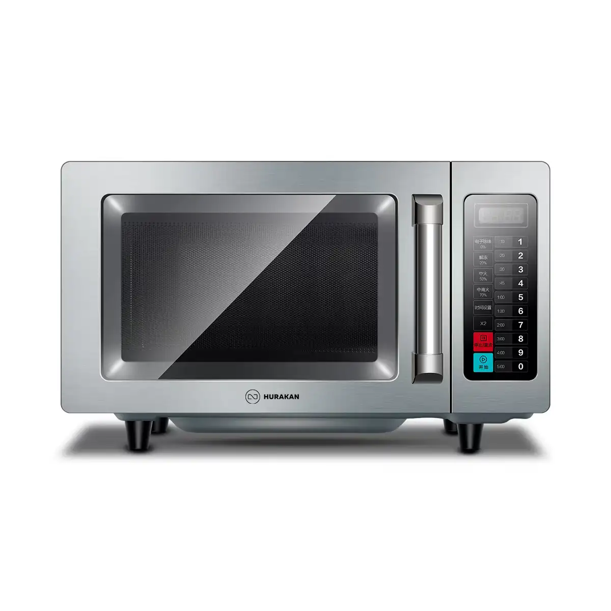Профессиональная микроволновая печь 25 л, 1000 Вт, без поворотной поверхности HKN-WP1000M PRO