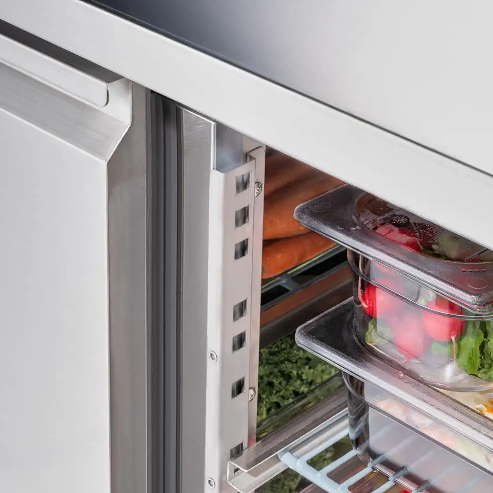 Холодильный стол 2-дверный, V 282 л Stalgast