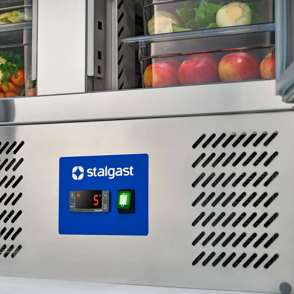 Холодильный стол 2-дверный, нижний блок, V 240 л Stalgast