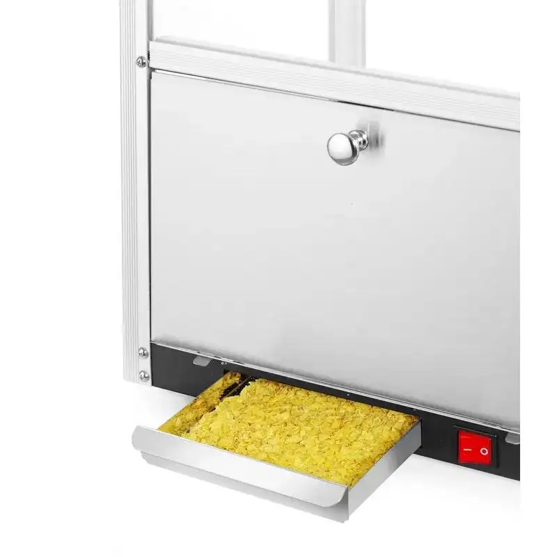 Подогреватель для начос с витриной, настольный