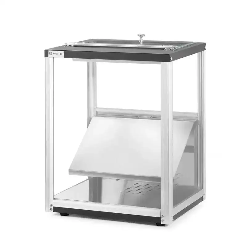 Подогреватель для начос с витриной, настольный