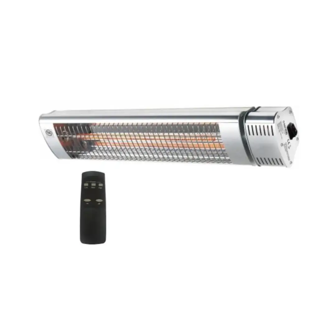 Инфракрасная лампа обогрева из карбона с пультом, настенная/потолочная