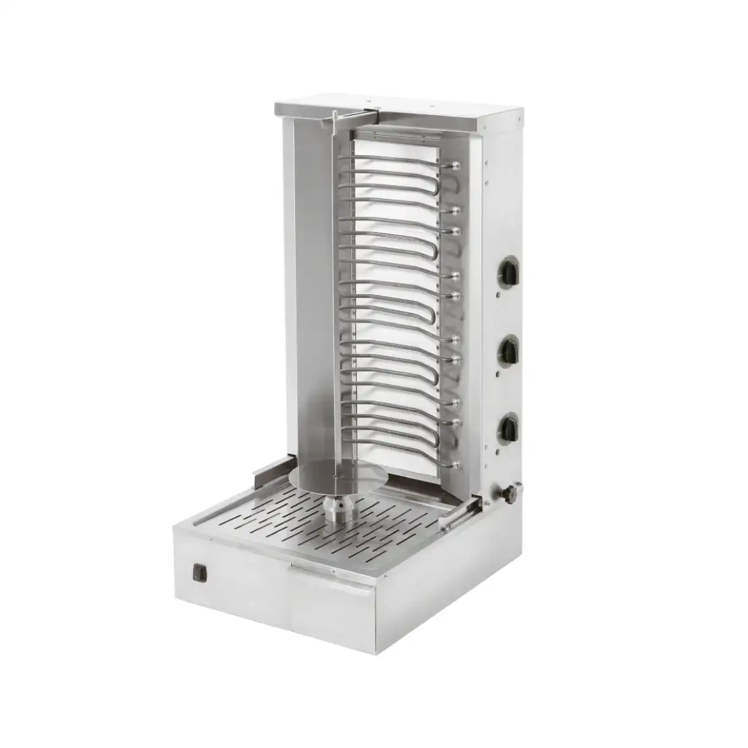 Вертикальный электрический гриль для мяса 50 кг