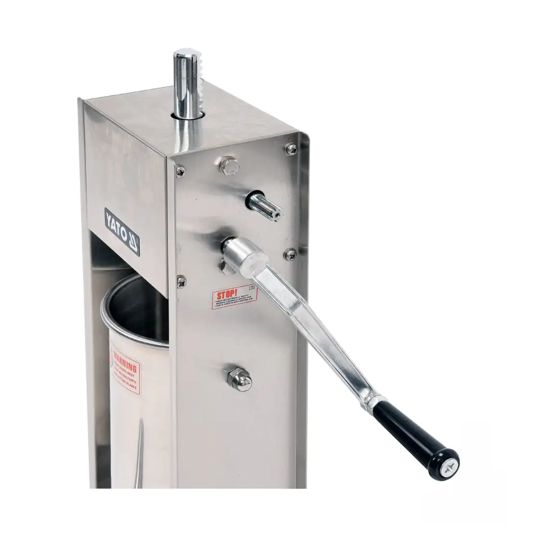 Вертикальный ручной шприц для набивки колбас, 7 L, YATO