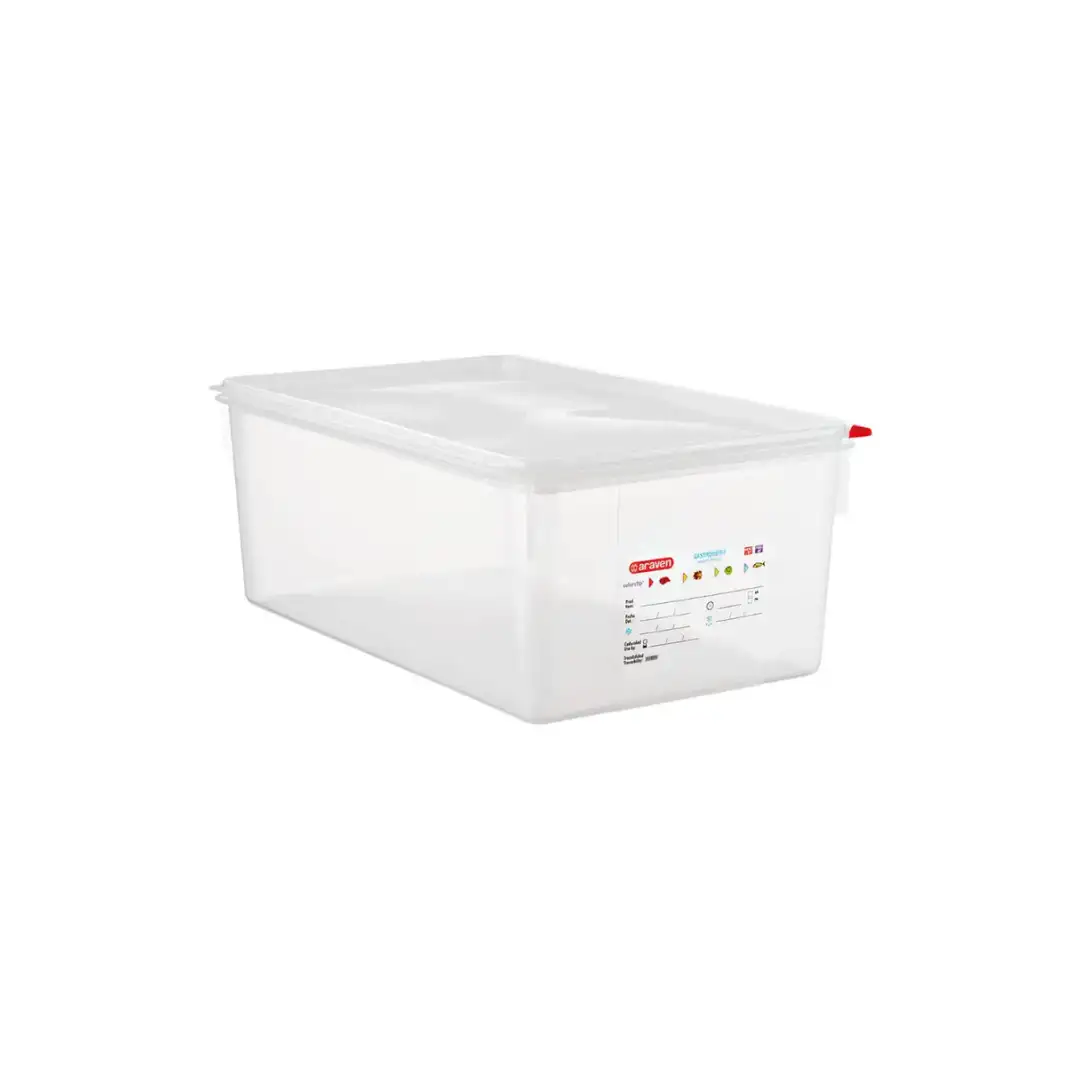 Контейнер полипропиленовый с герметичной крышкой, GN 1/4, H 150 мм.