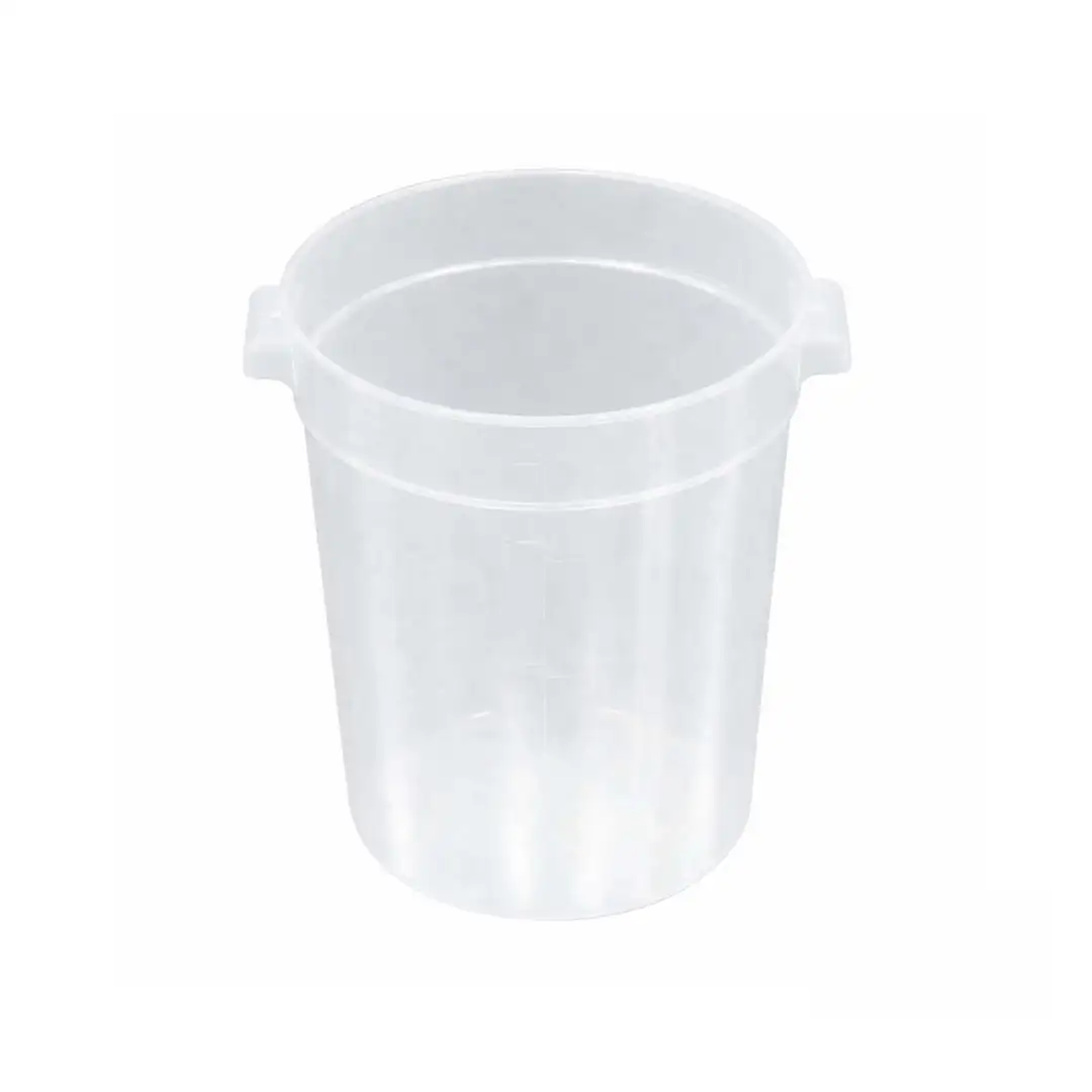 Контейнер пищевой круглый из полипропилена, V 10 л.