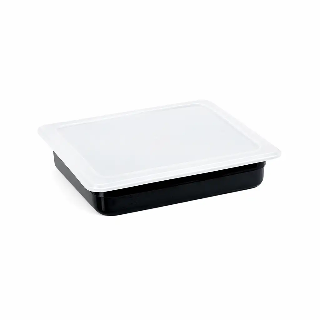 Контейнер из поликарбоната, черный, GN 1/2, 100 мм. -40°C +99°C