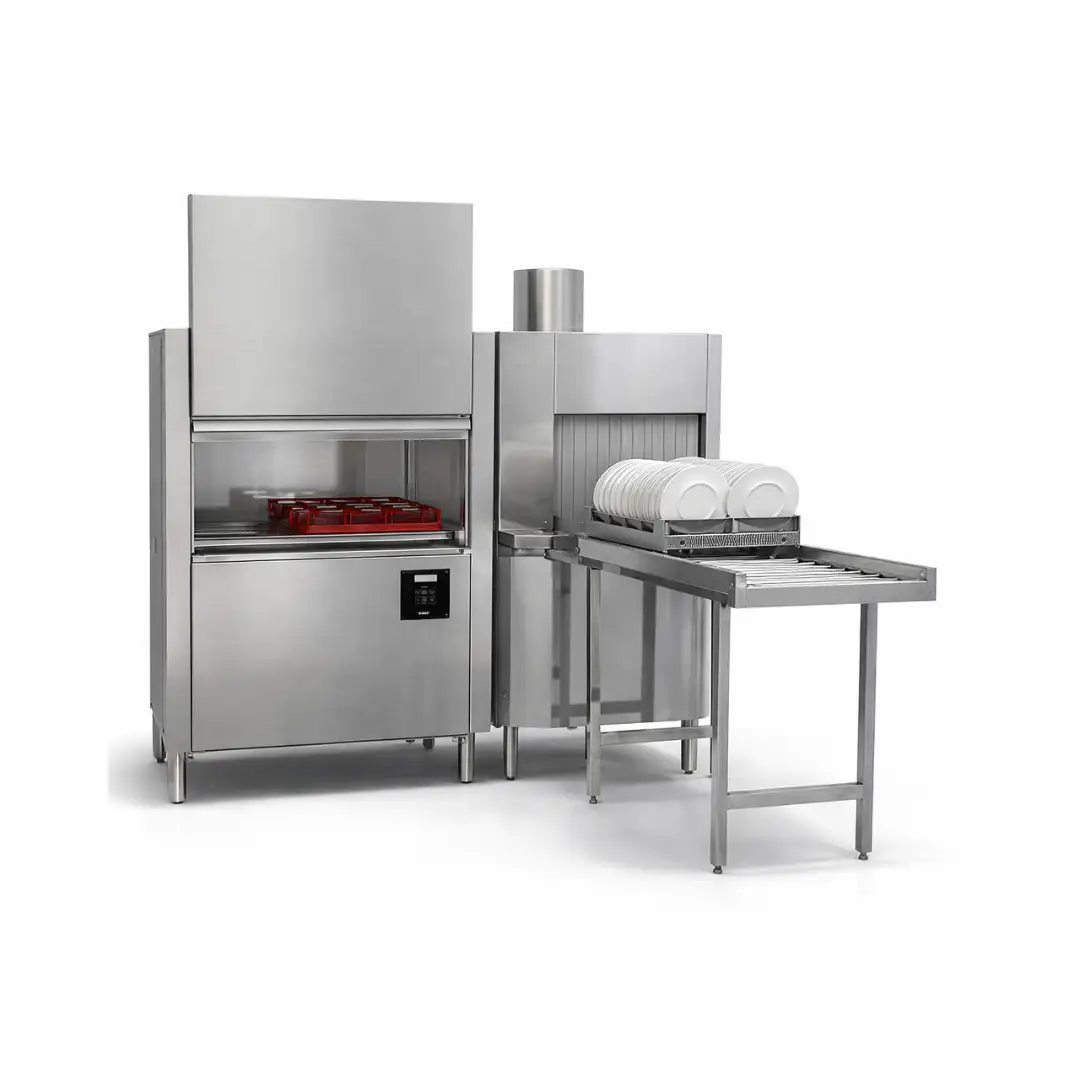 Туннельная посудомоечная машина APACH ARC100 (T101) с предварительной мойкой, мойкой и сушкой, выход справа