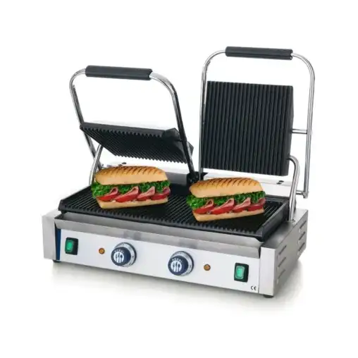 Двойной электрический гриль, 1 секция, HENDI