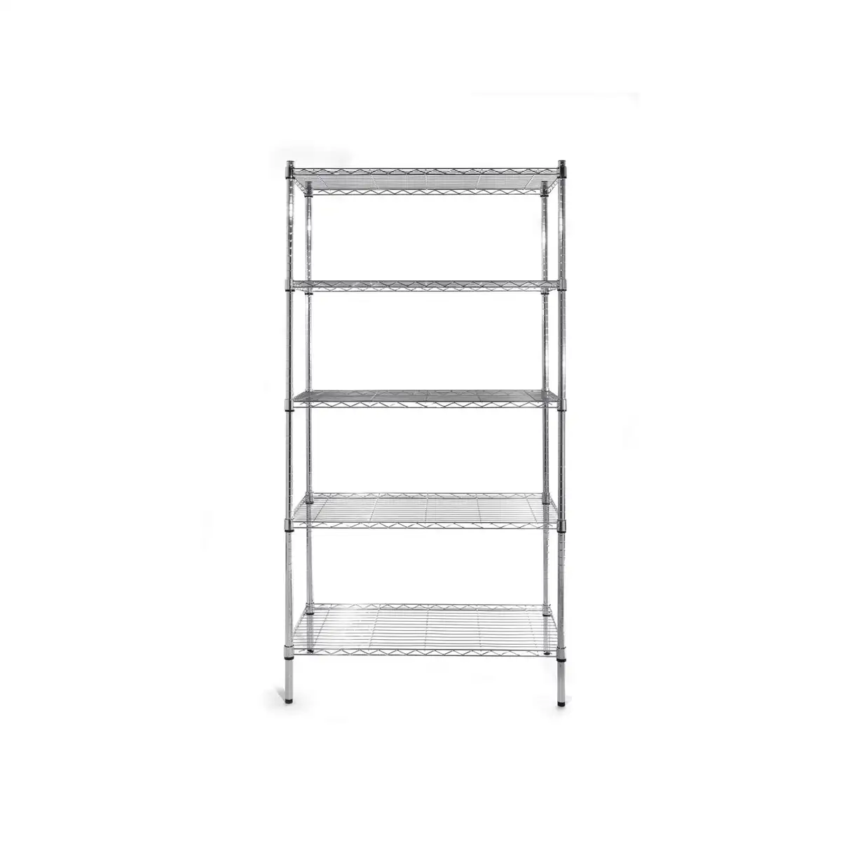 Стеллаж для хранения с 5 полками, 910x455, Hendi