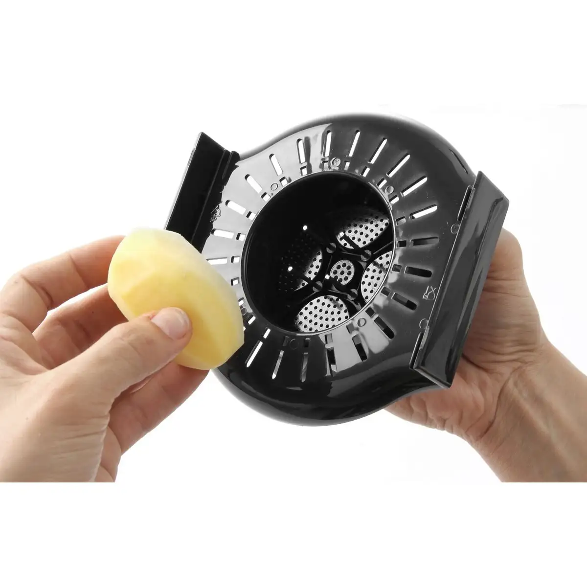 Многофункциональная мандолина-тёрка для овощей, 5 ножей, 130×335×75 мм