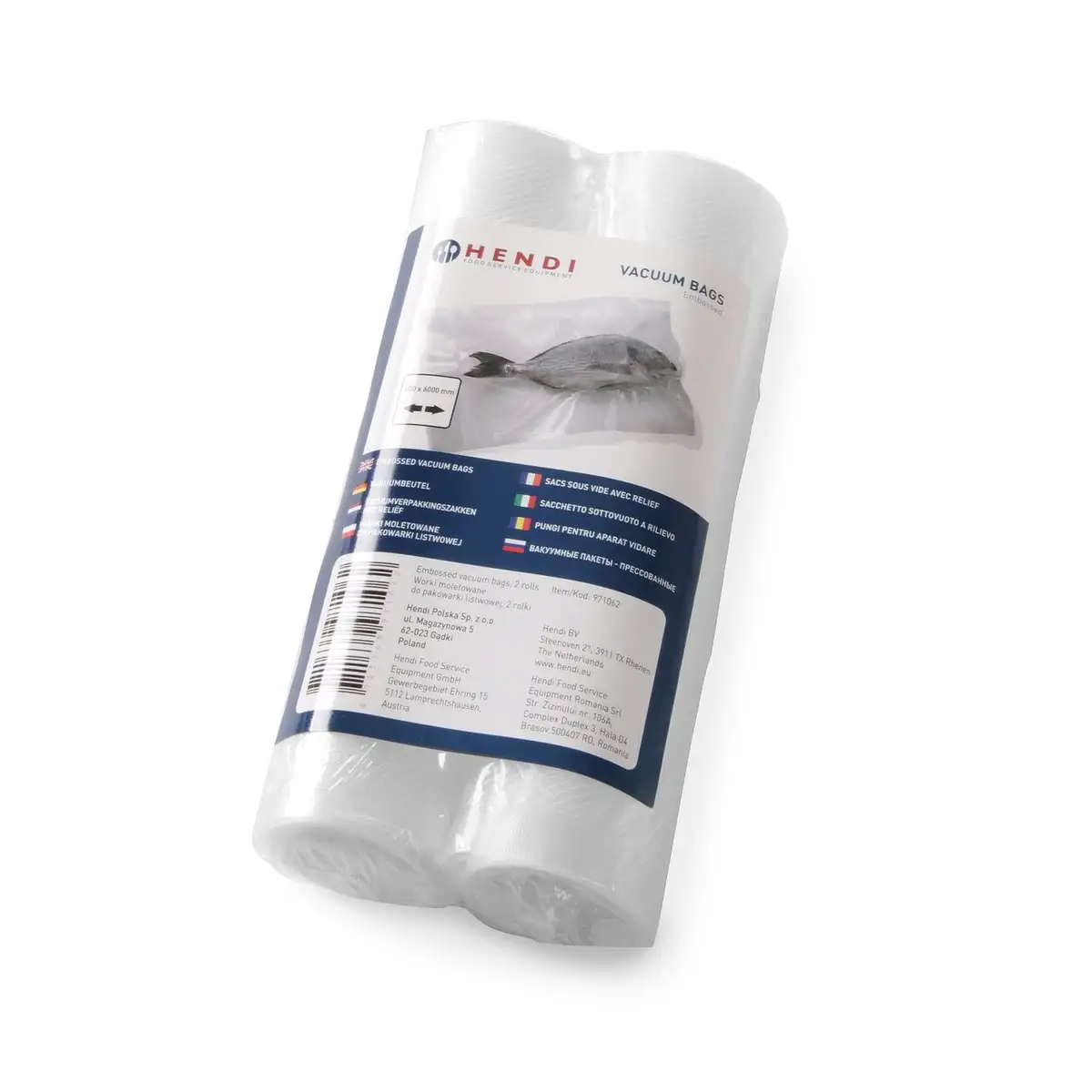 Гофрированные вакуумные пакеты 150×250 мм, 75 мкм, 100 шт