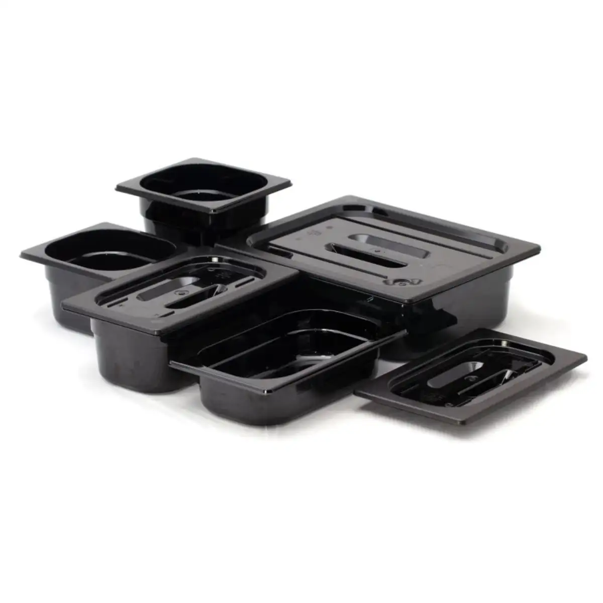 Гастроёмкость GN 1/3 поликарбонат чёрная 2,5 л