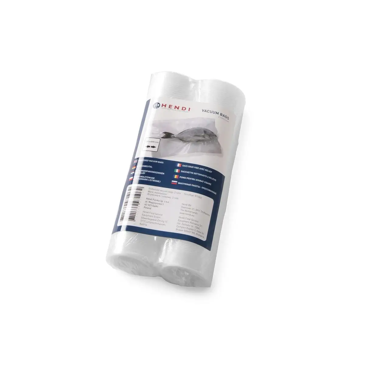 Гофрированные вакуумные пакеты 150×250 мм, 75 мкм, 100 шт