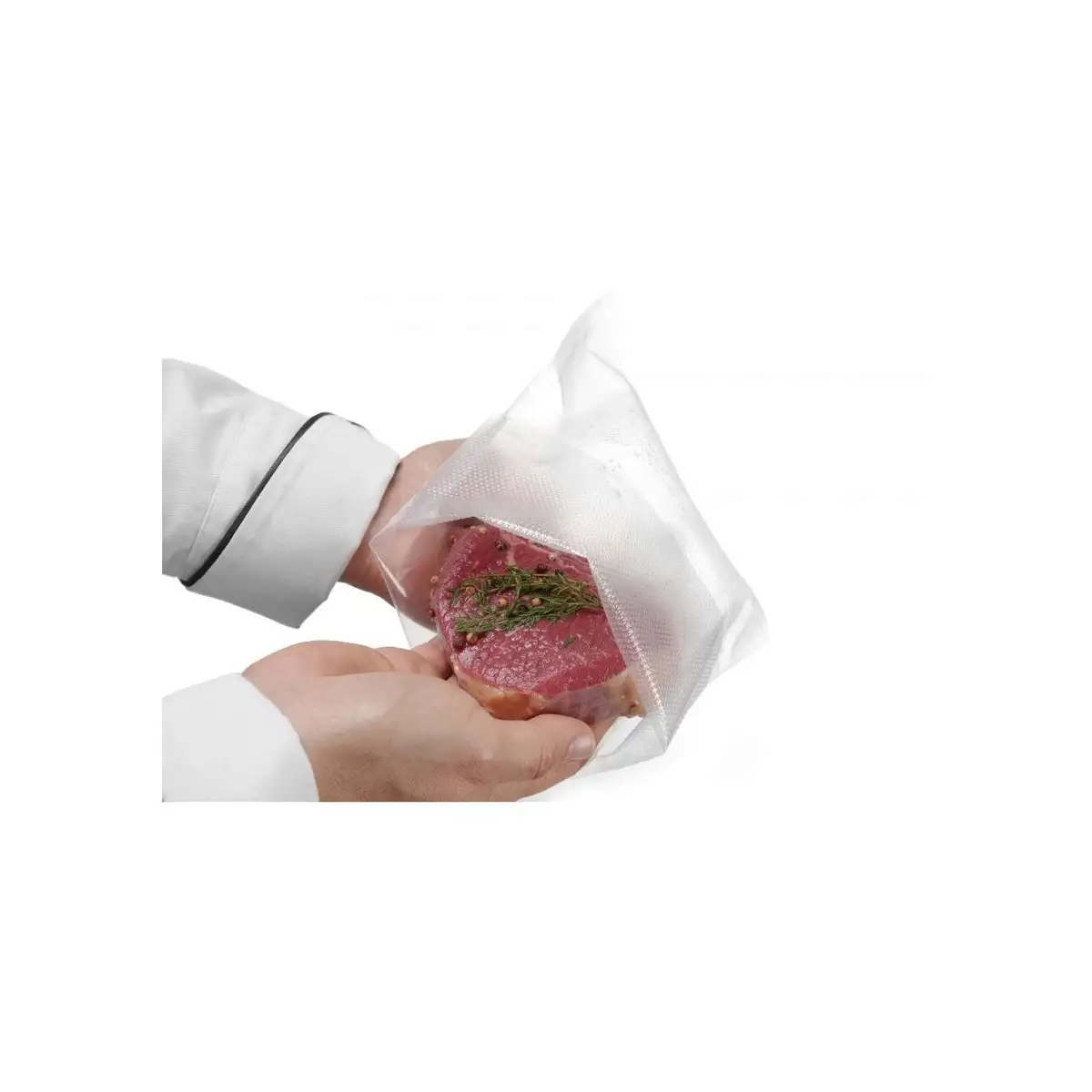 Гофрированные вакуумные пакеты 150×250 мм, 75 мкм, 100 шт