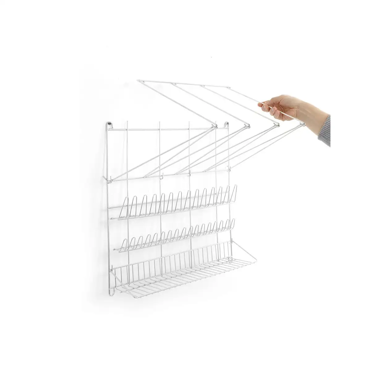 Настенный держатель для кондитерских мешков, Hendi, нержавеющая сталь, 495x340x565 мм