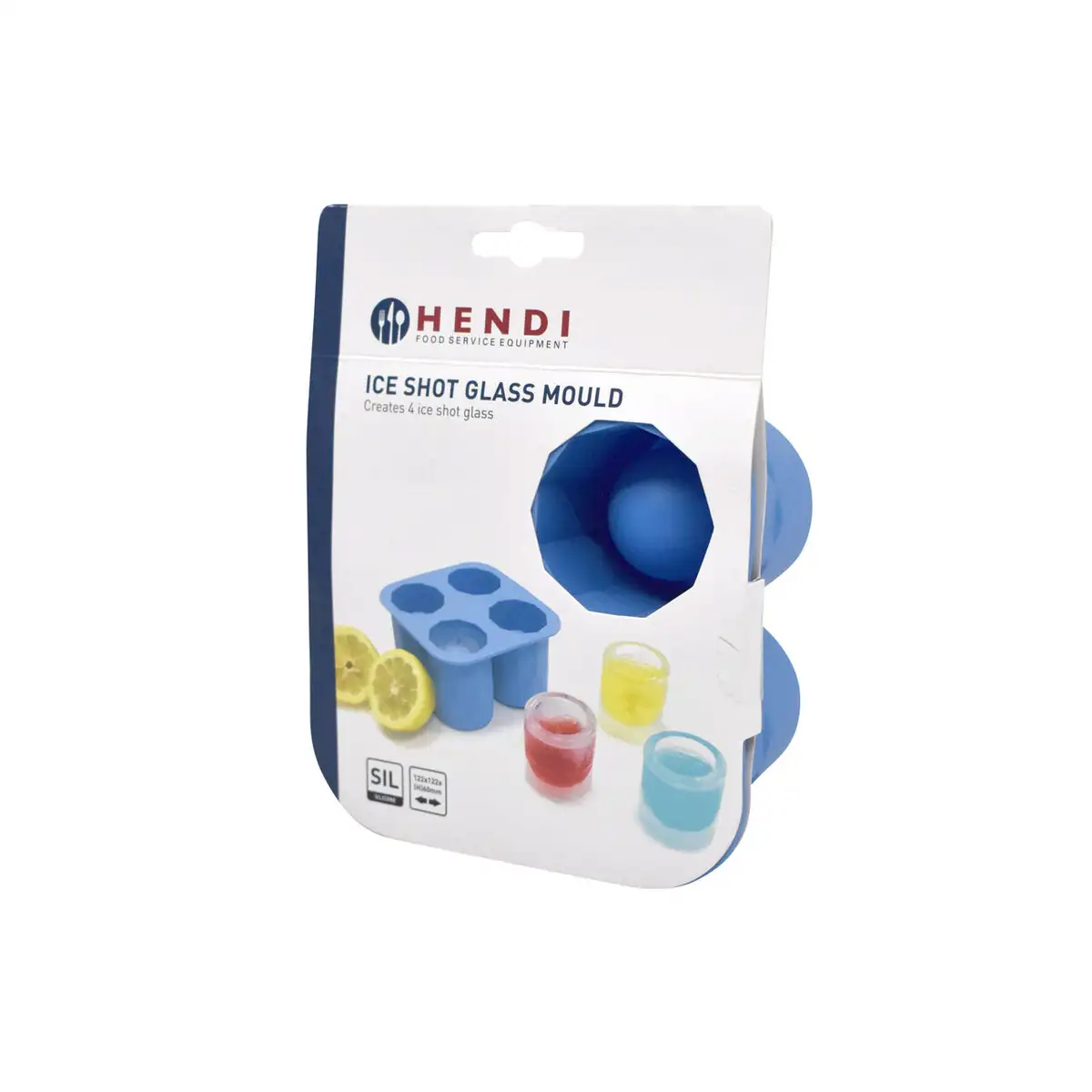 Форма для льда, из прочного силикона, Hendi, 12.2x12.2x(H)6 см