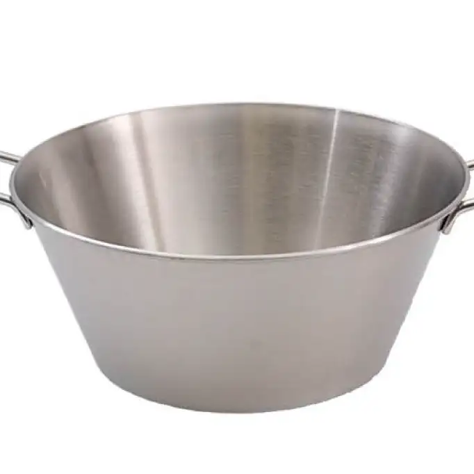 Ванна, металлический таз с ручками, Ø 400 мм, V 14,5 л 1